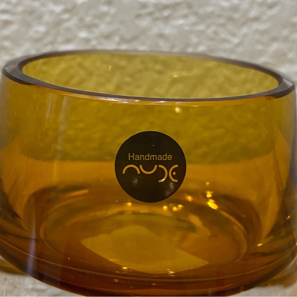 NUDE Joy Amber Small Votive Candle Holder - Picture 9 of 12